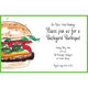 Juicy Burger Invitations Image 3 of 3